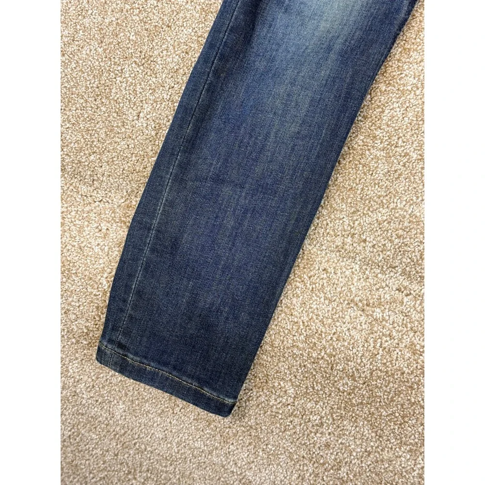 DL1961 Premium Denim‎ Skinny Jeans Medium Wash Blue 28 Mid Rise Stretch Slim Fit